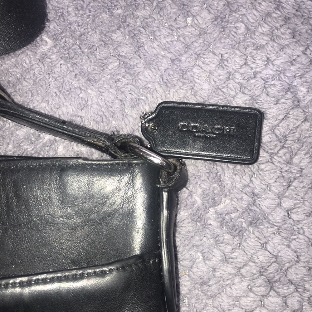 Gotham slim crossbody Coach Purse in Signature Print (Damaged) - Picture 4 of 16